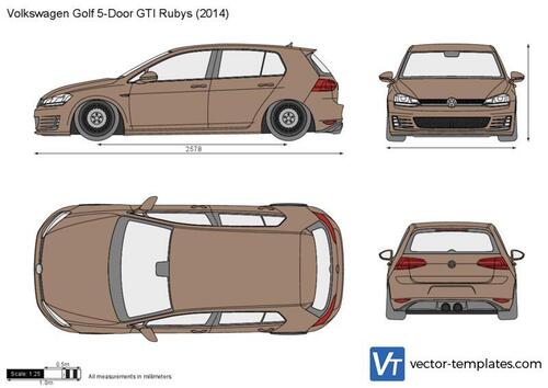 Volkswagen Golf 5-Door GTI Rubys