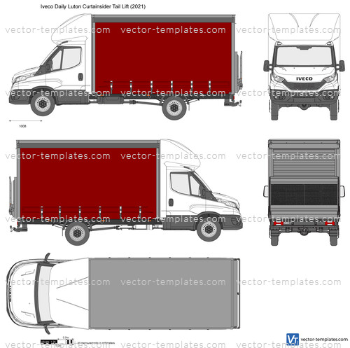 Iveco Daily Luton Curtainsider Tail Lift