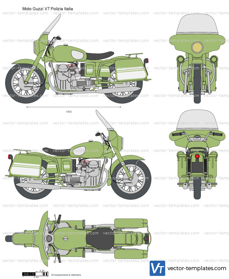 Moto Guzzi V7 Polizia Italia