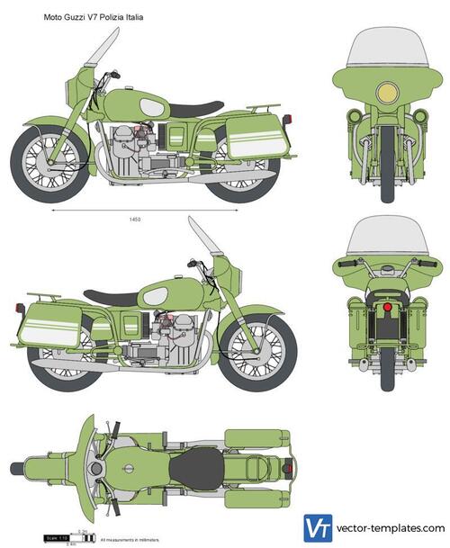 Moto Guzzi V7 Polizia Italia