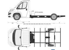 Fiat Ducato chassis low frame