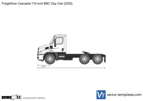 Freightliner Cascadia 113-inch BBC Day Cab