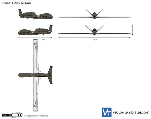 Northrop Grumman Global Hawk RQ-4A UAV drone