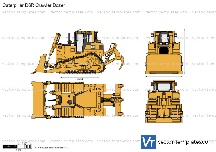 Caterpillar D6R Crawler Dozer