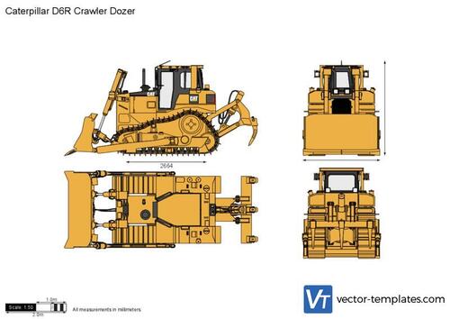 Caterpillar D6R Crawler Dozer