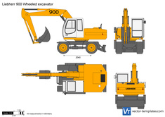 Liebherr 900 Wheeled excavator