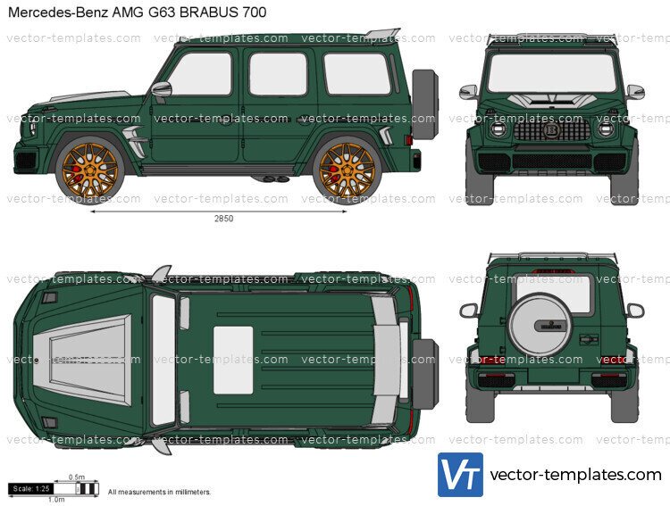 Mercedes-Benz AMG G63 BRABUS 700