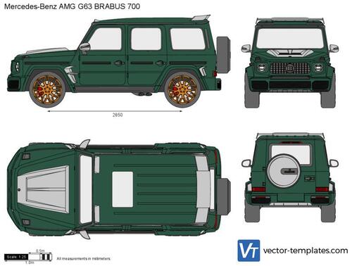 Mercedes-Benz AMG G63 BRABUS 700