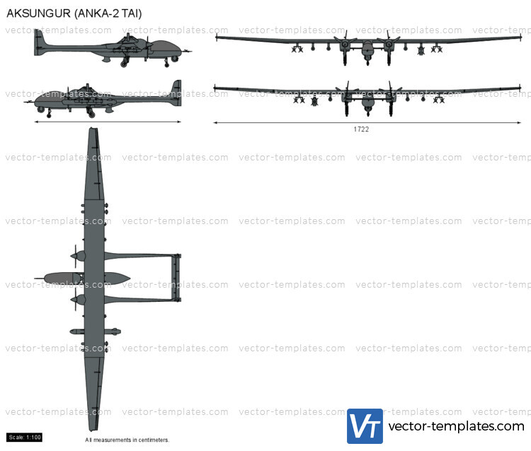 AKSUNGUR (ANKA-2 TAI) UAV drone