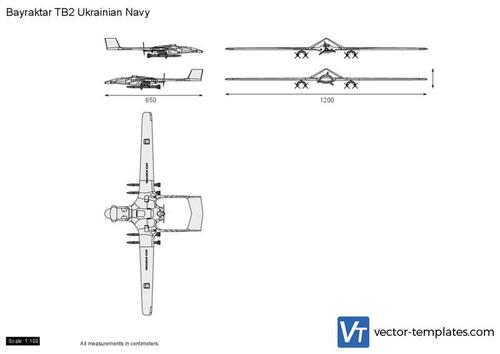 Bayraktar TB2 Ukrainian Navy UAV drone
