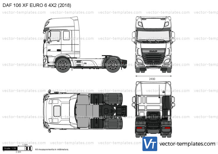 DAF 106 XF EURO 6 4X2