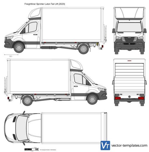 Freightliner Sprinter Luton Tail Lift