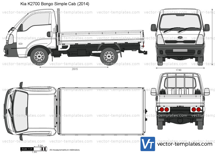 Kia K2700 Bongo Simple Cab