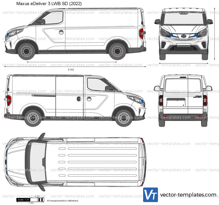 Maxus eDeliver 3 LWB SD