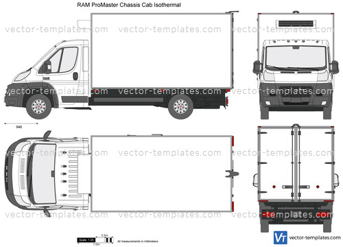 RAM ProMaster Chassis Cab Isothermal