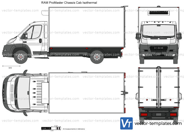 RAM ProMaster Chassis Cab Isothermal