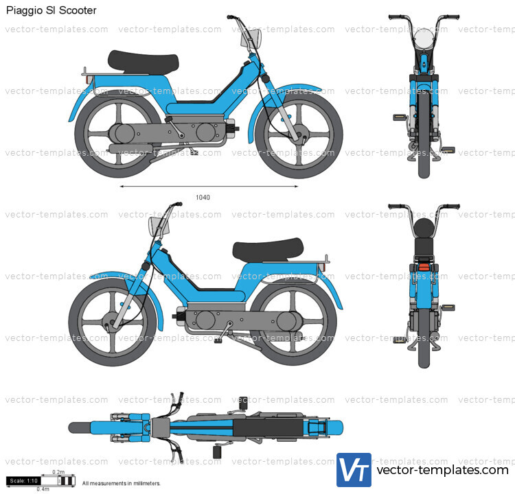 Piaggio SI Scooter