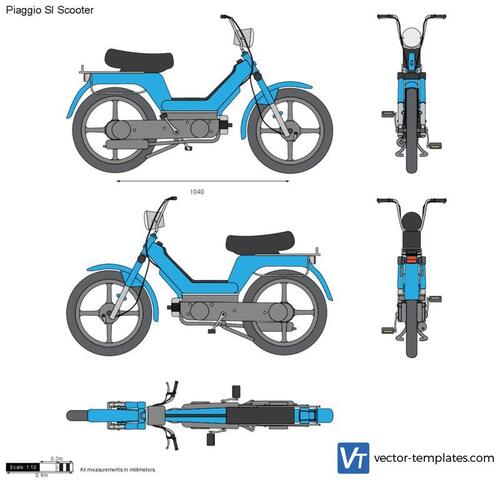 Piaggio SI Scooter