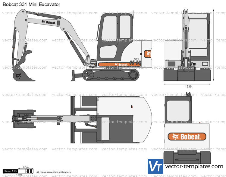 Bobcat 331 Mini Excavator