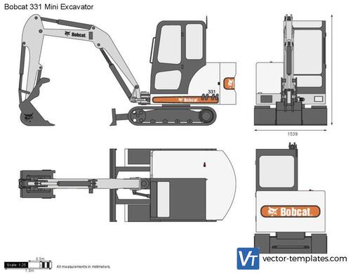 Bobcat 331 Mini Excavator