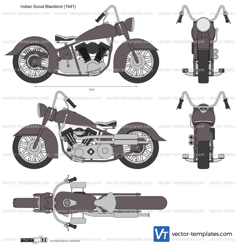 Indian Scout Blackbird