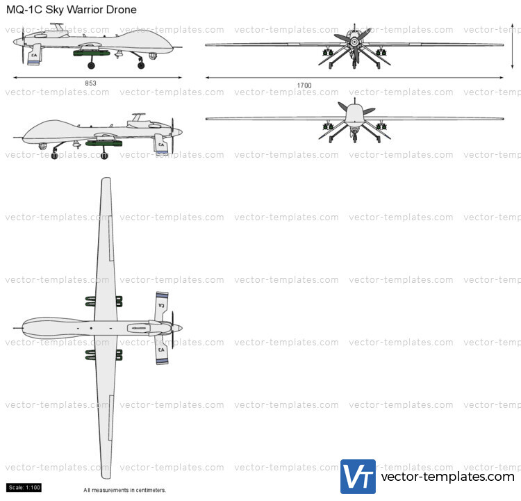 MQ-1C Sky Warrior Drone UAV