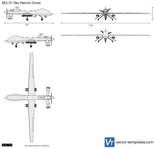 MQ-1C Sky Warrior Drone UAV