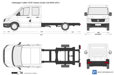 Volkswagen Crafter CR35 Chassis Double Cab MWB