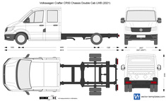 Volkswagen Crafter CR50 Chassis Double Cab LWB