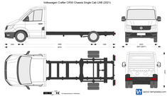 Volkswagen Crafter CR50 Chassis Single Cab LWB