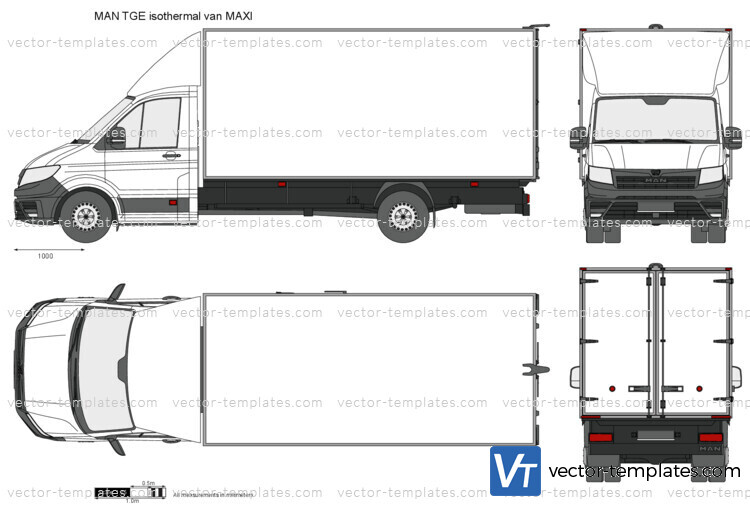 MAN TGE isothermal van MAXI