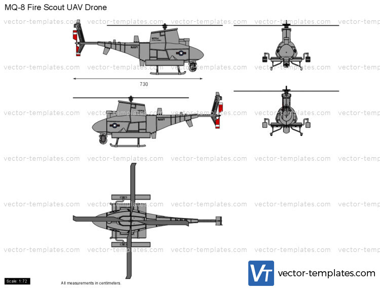 Nothrop Grumman MQ-8 Fire Scout UAV Drone