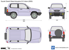 Suzuki Grand Vitara limousine 2.0 3-door
