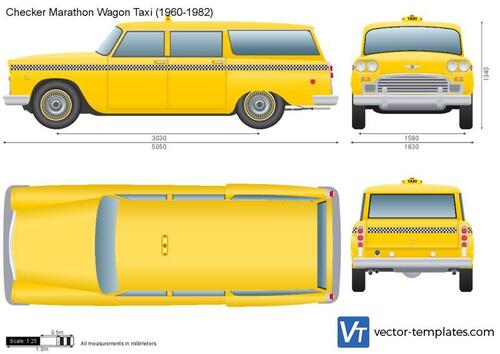 Checker Marathon Wagon Taxi