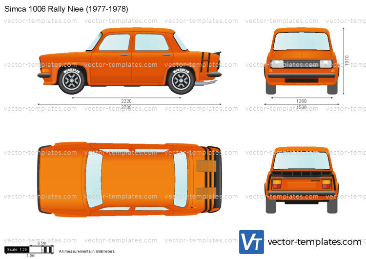 Simca 1006 Rally Niee