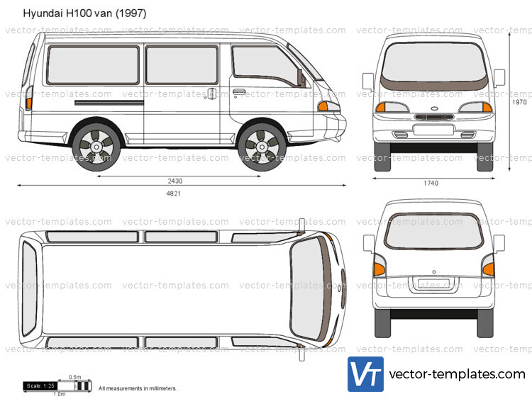 Hyundai H100 van