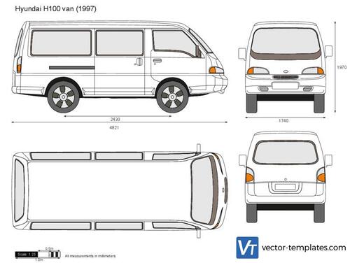 Hyundai H100 van