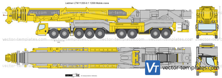 Liebherr LTM 11200-9.1 1200t Mobile crane