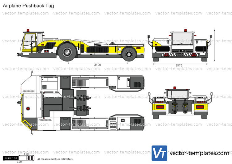 Airplane Pushback Tug