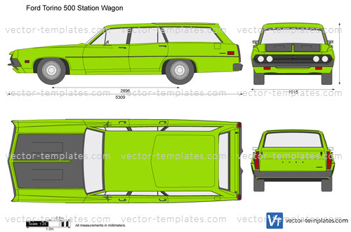 Ford Torino 500 Station Wagon