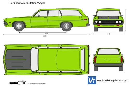 Ford Torino 500 Station Wagon