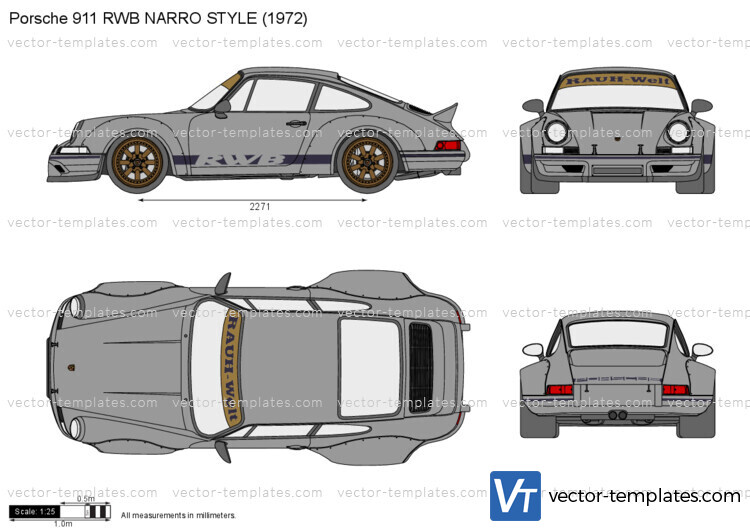 Porsche 911 RWB NARRO STYLE