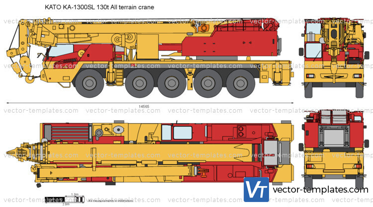 KATO KA-1300SL 130t All terrain crane