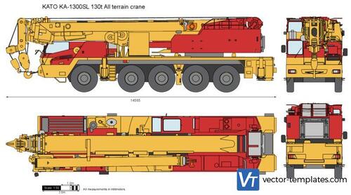 KATO KA-1300SL 130t All terrain crane