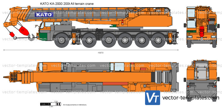 KATO KA-2000 200t All terrain crane