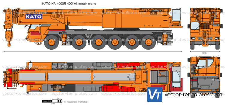 KATO KA-4000R 400t All terrain crane