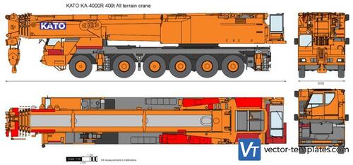 KATO KA-4000R 400t All terrain crane