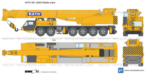 KATO NK-1200S Mobile crane