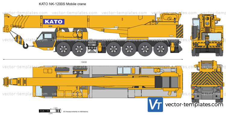 KATO NK-1200S Mobile crane