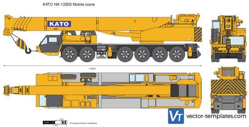 KATO NK-1200S Mobile crane